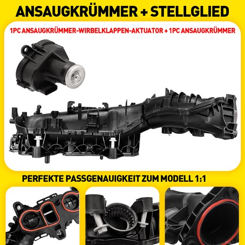 Ansaugkrümmer mit stellmotor - ansaugkrümmer,